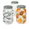 Colorations Clear Plastic Mason Jar, Set of 6 Pack, 5 1/2" high, 3" Dia, Decorate Your Own Jar, Craft for Kids, Create Unique & Personal Designs, Fun Kids Craft Project,Craft Project for Boys & Girls